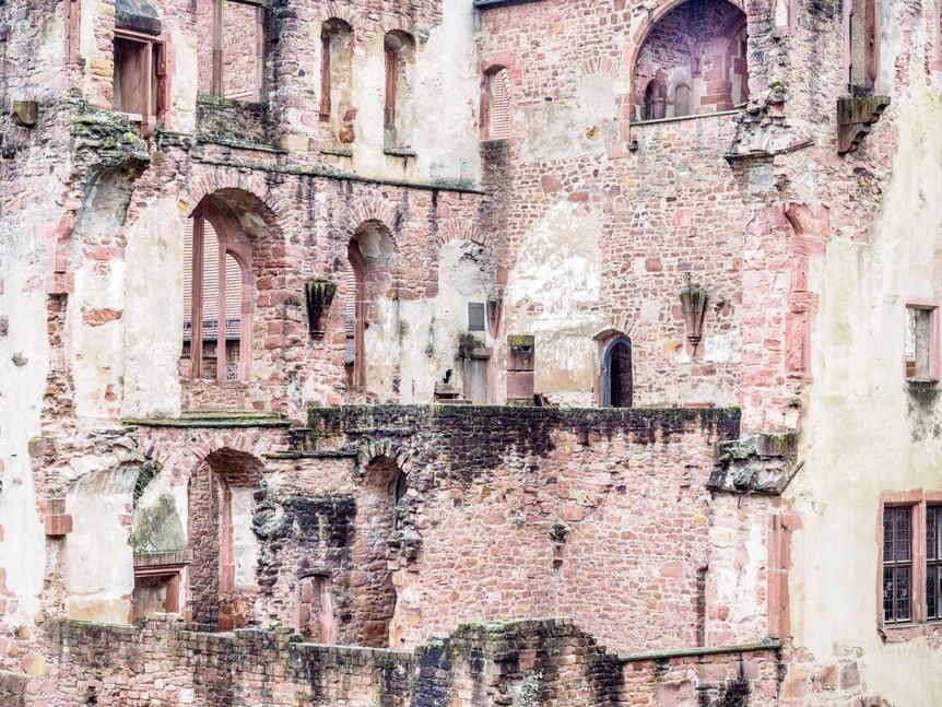 Foto: Ralf Kuhlen Schloss Heidelberg, Bibliotheksbau