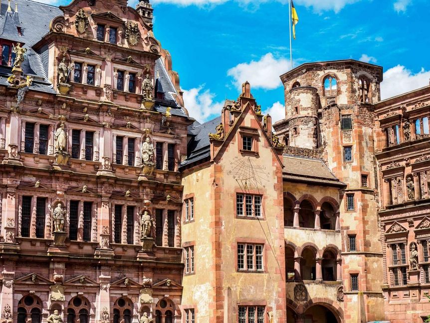 Foto: Ralf Kuhlen Schloss Heidelberg, Renaissance Paläste