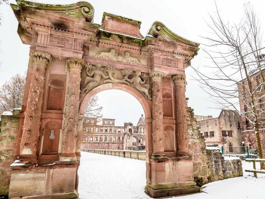 Foto: Ralf Kuhlen Schloss Heidelberg, Elisabethentor