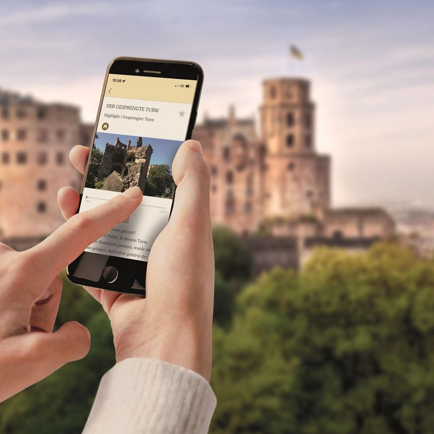 Schloss Heidelberg, Monument BW App