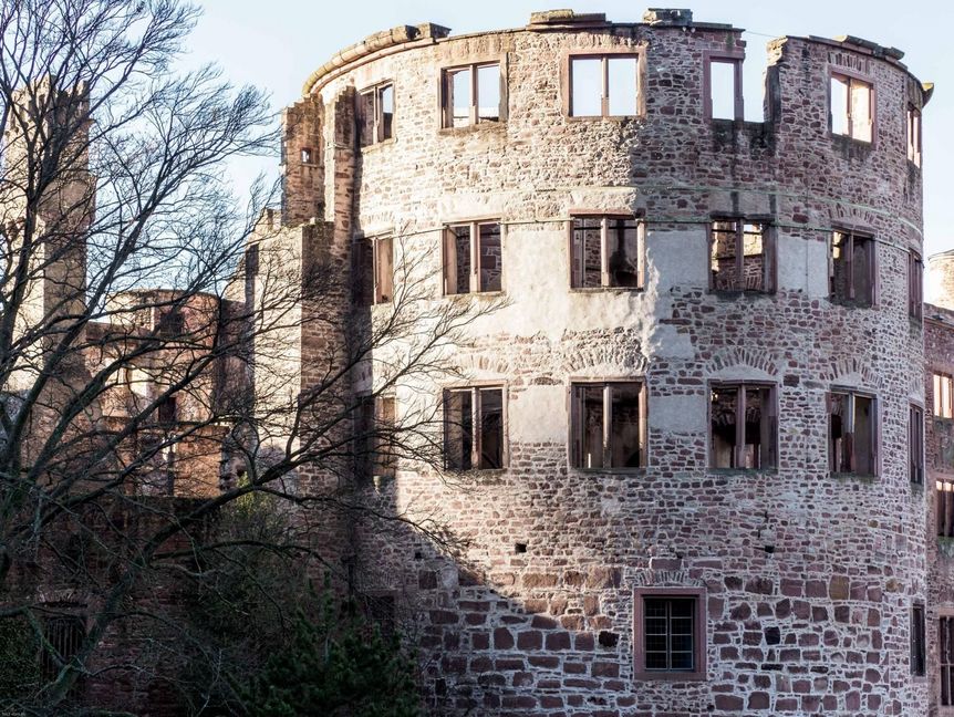 Foto: Ralf Kuhlen Schloss Heidelberg, Apothekerturm