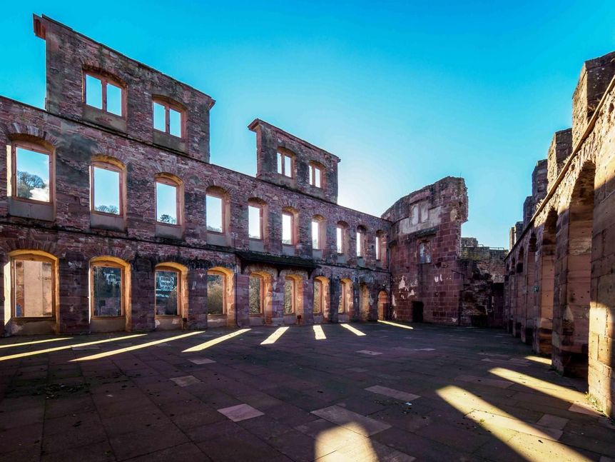 Foto: Staatliche Schlösser und Gärten Baden-Württemberg, Ralf Kuhlen Schloss Heidelberg, Englischer Bau